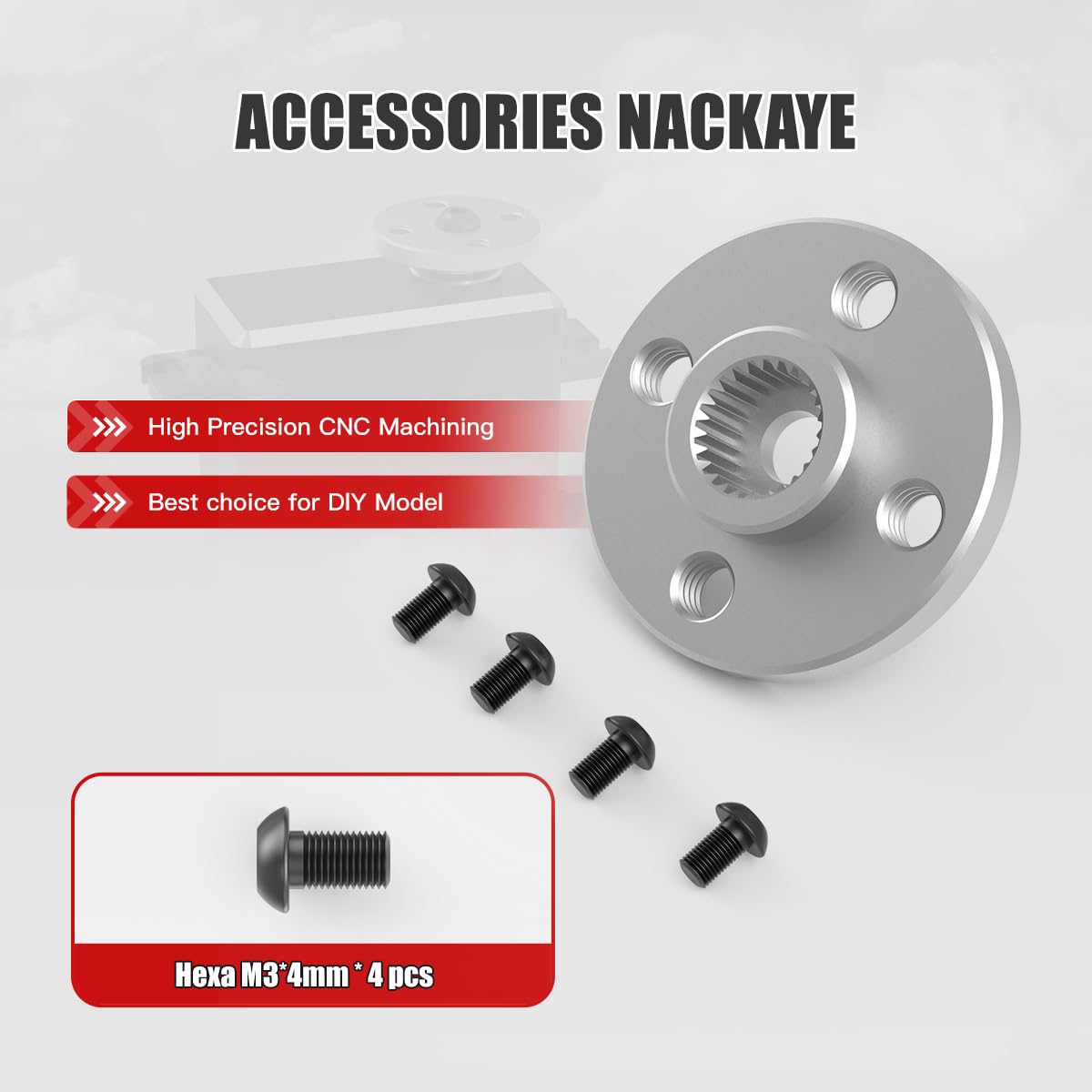 Amazon.com: AGFRC 25T CNC Metal Round Shaped AL7075 Aluminum Alloy